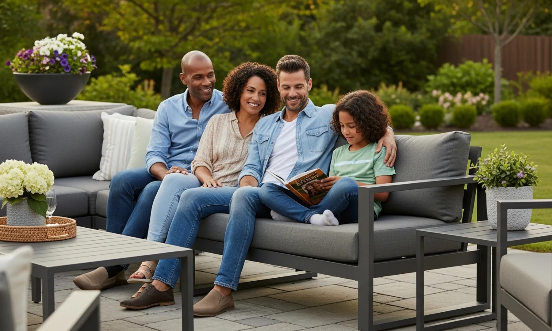 8 Patio Furniture Sets That Survive Every Season Without Covers